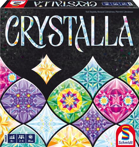 Schmidt - Crystalla - Tegellegspel - Strategisch familiespel met kristallen - vanaf 8 jaar - 2-4 spelers
