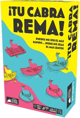 Asmodee Â¡Tu cabra rema!, Bordspel, Strategie, 7 jaar, 10 min, Familiespel