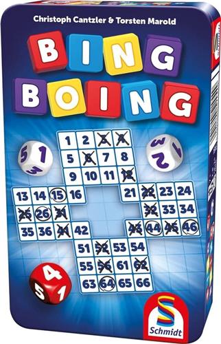 Schmidt - Bing Boing - Dobbelspel - Familiespel - vanaf 7 jaar - 2-8 spelers