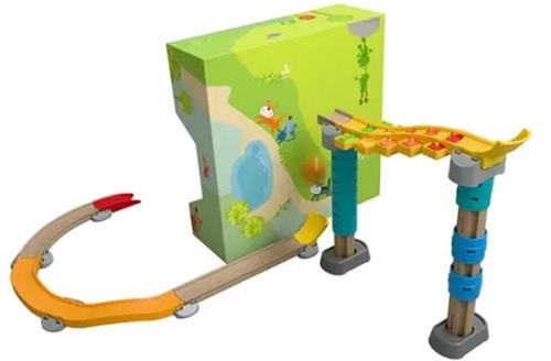 Haba knikkerbaan [2 jaar +] basisset eerste knikkerbaan Kullerbu Klanktrap stap voor stap