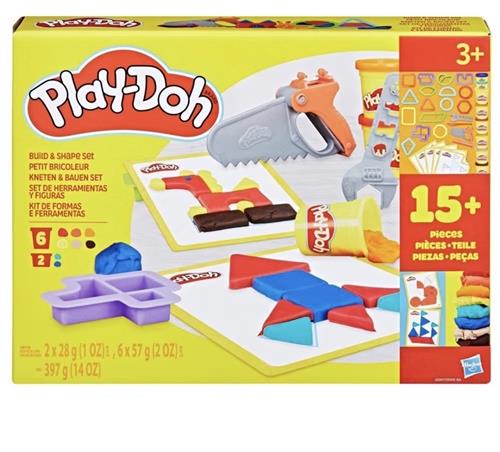 Hasbro - Play-Doh Bouw- en Vormspeelset - boetseren - kleien - Gereeeschappen