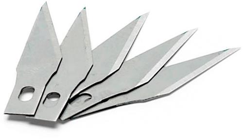 Revell Modelbouwdecoratie - 39062 Vervangingsmesjes voor 39059 Hobbymes - 5 Mesjes Gereedschap