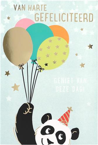 Depesche felicitatie cadeau speelgoed - gefeliciteerd genieten.