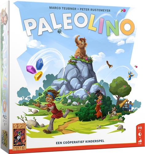 999 Games - Paleolino - Bordspel - CoÃ¶peratief geheugenspel voor kinderen