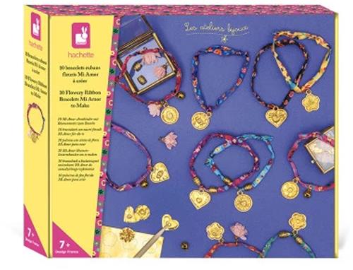 Janod Atelier Bijoux - Armbandjes maken - Bloemen
