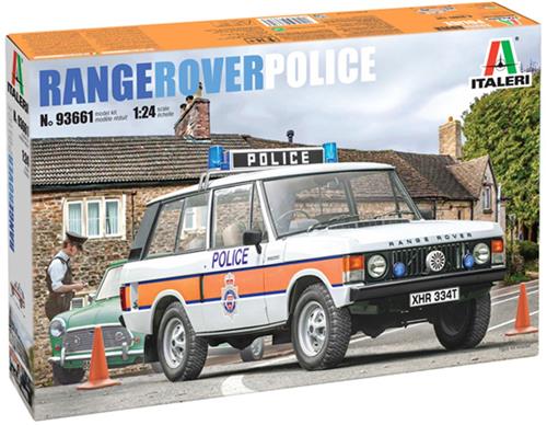 Italeri Modelbouwpakket Auto - 93661 Range Rover Police - Britse Politieauto Plastic - 1:24 - Modelbouw