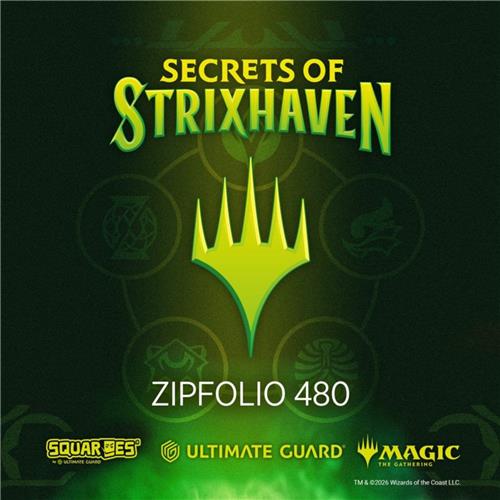 Ultimate Guard Zipfolio 480 Xenoskin Magic: The Gathering "Secrets of Strixhaven" - Quandrix