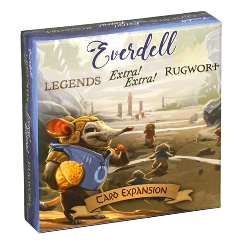 Asmodee Everdell bordspel uitbreiding Legendary Extra Extra & Rugwort kaarten.