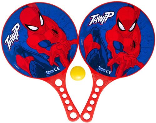Spiderman strandtennis set