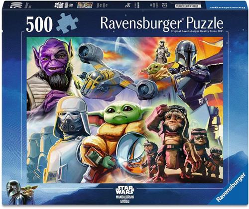 Ravensburger  The Mandalorian and Grogu  Legpuzzel  500 Stukjes