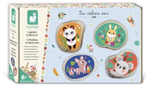 Janod Atelier Deco - 4 decoratiestenen