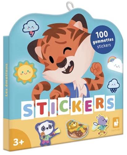 Janod Stickers - 100 stickers - Dieren met Emoties