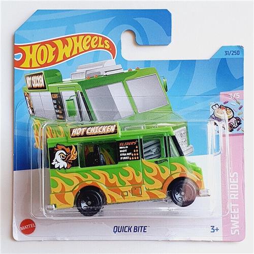 HOT WHEELS BUS HOT CHICKEN QUICK BITE 31/250 (1:64) SWEET RIDES