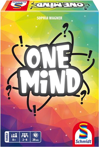 Schmidt - One Mind - CoÃ¶peratief partyspel - Woordspel met associaties - vanaf 8 jaar - 3-8 spelers
