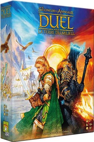 Asmodee Le Seigneur des Anneaux : Duel pour la Terre du Milieu, Kaartspel, 10 jaar, 30 min, 30 min