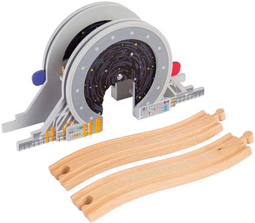 Bigjigs Houten Rails - Ruimtebrug