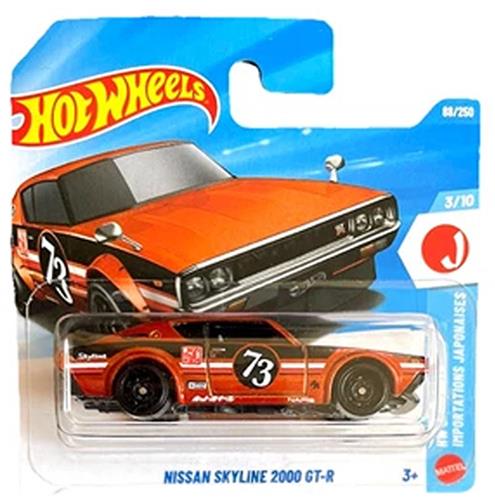 HOT WHEELS NISSAN SKYLINE 2000 GT-R RED METALIC 88/250 HW J-IMPORTS 3/10 SHORT CARD 2026
