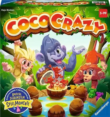 RavensburgerÂ® 20897 Coco Crazy - Merkspiel fÃ¼r 2 - 8 Spieler von 5 - 99 Jahren