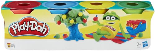 Hasbro Play-Doh Serie - Boetseerklei - Vier Tubes - 224 g