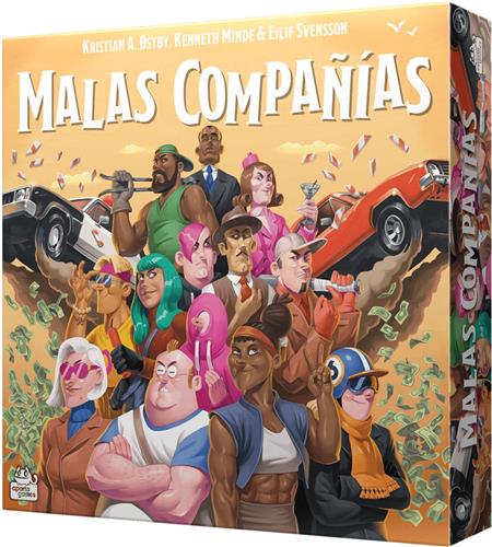 Asmodee Malas CompaÃ±Ã­as, Bordspel, Multi-genre, 8 jaar