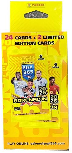 Panini - FIFA 365 Adrenalyn XL Voetbal Trading Cards - Set - 26 Kaarten