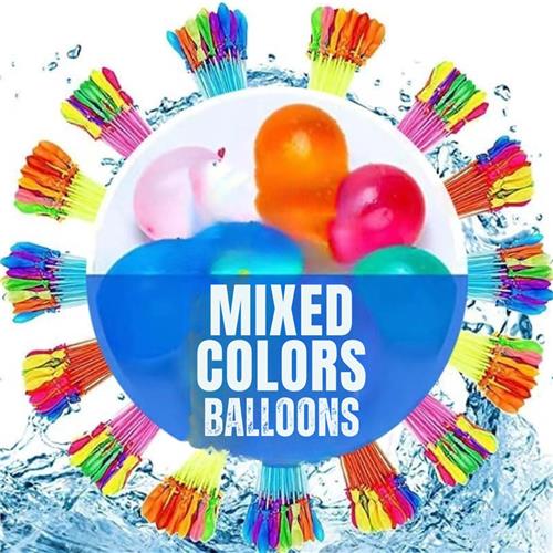 Waterballonnen met Kraanadapter - van 3-12 Jaar - Waterbommen voor Buitenplezier - Zelfsluitend - Waterspeelgoed - Zwembad Speelgoed - Buitenspeelgoed - Rubber - 925 Stuks - Veelkleurig - van Imperatoris