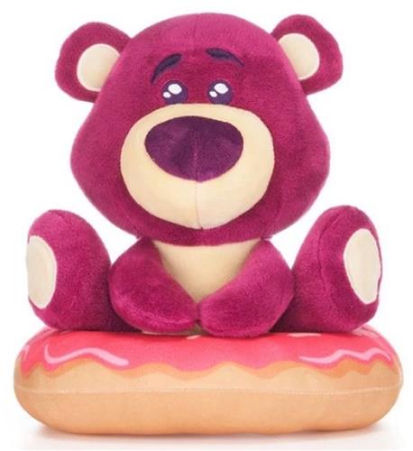 Lotso - Disney Doughnut Collection Pluche Knuffel 25 cm - Speelgoed Knuffels voor Kinderen Jongens Meisjes