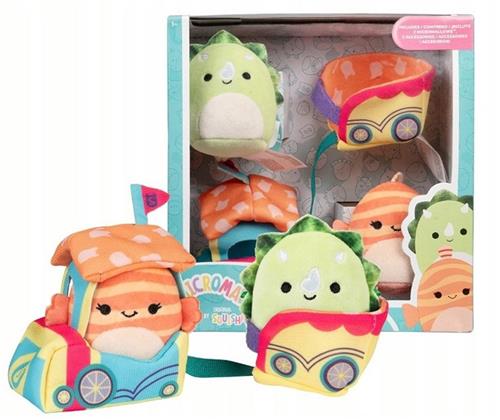 Squishmallows Micromallows 4 knuffels - Superzachte knuffels - 10 cm groot