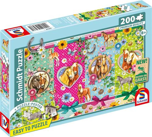 Schmidt - Legpuzzel - Alles voor Paardengeluk - 200 stukjes - Kinderen - vanaf 8 jaar