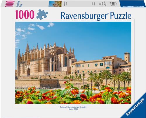 Ravensburger puzzel Mallorca kathedraal 1000 stukjes volwassenen.