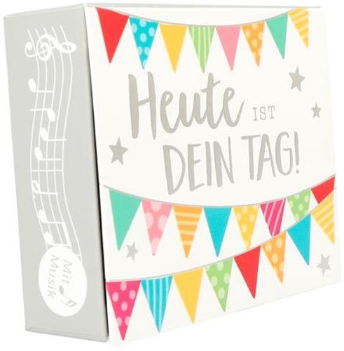 Depesche cadeauverpakking soundbox geld cadeau verjaardagskaart.