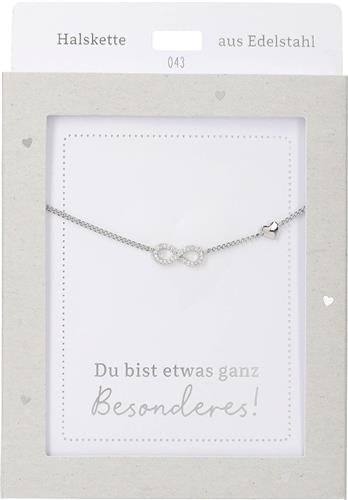 Depesche zilveren speelgoed Unendlichkeit - creatief speelgoed plezier.