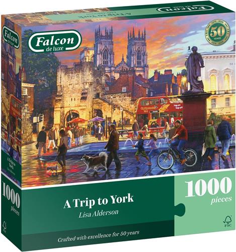 Falcon - A Trip to York (1000 stukjes), 15Y+
