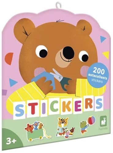 Janod Stickers - Dieren op de Kleuterschool