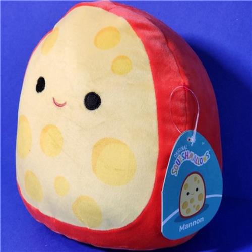 Squishmallows Mannon Goudse kaas Pluche Knuffel 30 cm