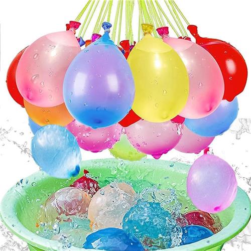 Waterballonnen - van 8 Jaar - Waterbommen voor Buitenplezier - Zelfsluitend - Waterspeelgoed - Zwembad Speelgoed - Buitenspeelgoed - Rubber- 333 Stuks - Veelkleurig - van Imperatoris