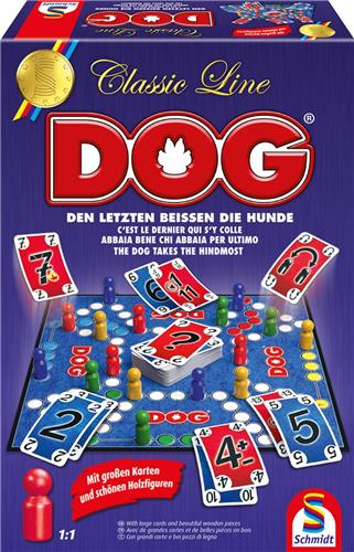 Schmidt - Bordspel DOGÂ® - Familiespel - Klassiek strategisch teamspel - 2-6 spelers - vanaf 8 jaar