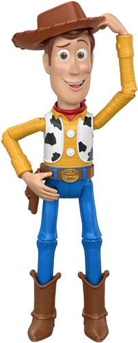 Disney en Pixar Toy Story 5 grote Howdy Partner Woody figuur van 30 cm - beweegbaar speelgoed - kantelbare hoed
