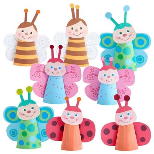 Haba knutselset - creatieve knipset voor kinderen Vlinders.