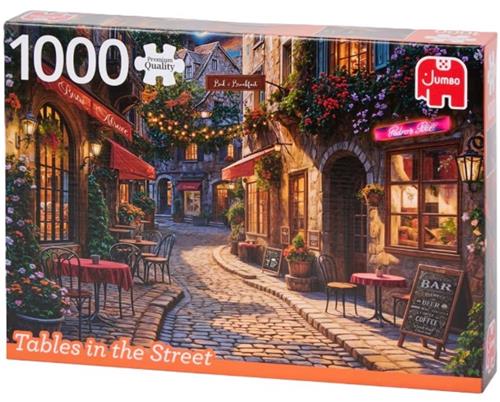 Jumbo Puzzel Tables in the Street 1000 stukjes