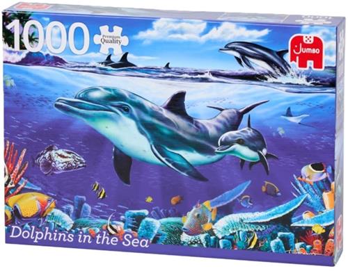 Jumbo Puzzel Dolphins in the Sea 1000 stukjes