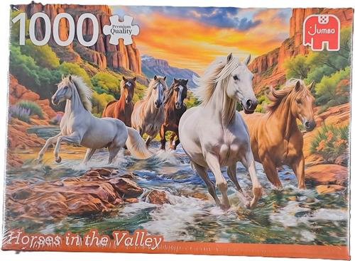 Jumbo Puzzel Horses in the Valley 1000 stukjes