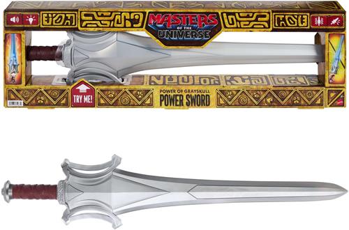 Masters of the Universe 2026 film Powers Greyskull zwaard - Met licht en geluid en trillingen - speelgoed voor rollenspel