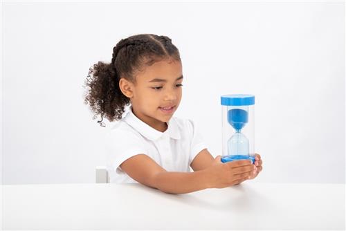 Tickit COLOURBRIGHT SAND TIMER 5 MIN BLUE