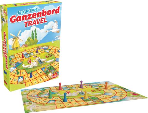 Goliath Ganzenbord Travel  Bordspel  Reisspel  Hollandse gezelligheid