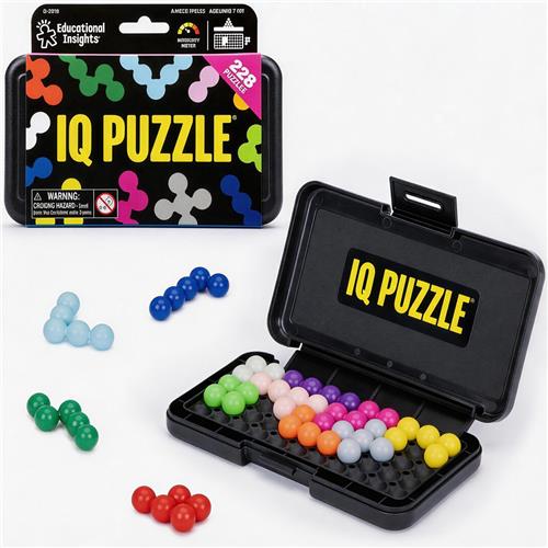 BOTC IQ Puzzel - Hersenkrakers - 228 2D- en 3D-uitdagingen - Logisch denken en ruimtelijk inzicht - Geschikt voor kinderen, tieners en volwassenen