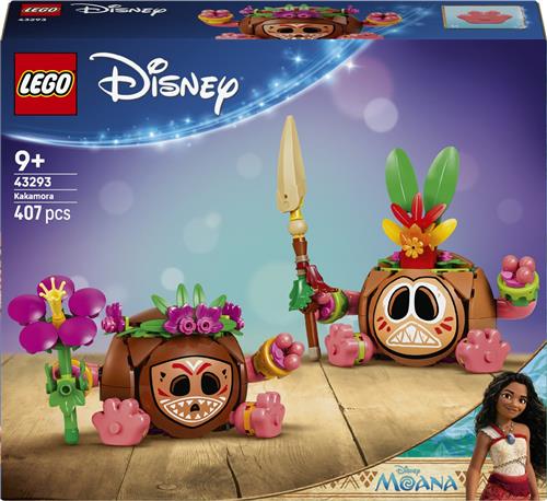 LEGOÂ®  Disney Vaiana Kakamora - Decoratief Bouwspeelgoed - Displaymodel met Kokosnoten met 2 Kakamora Schurken - Fantasierijke Cadeautip voor Kinderen Vanaf 9 Jaar - 43293