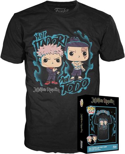 Funko Boxed Tee: Jujutsu Kaisen - Yuji & Aoi - L