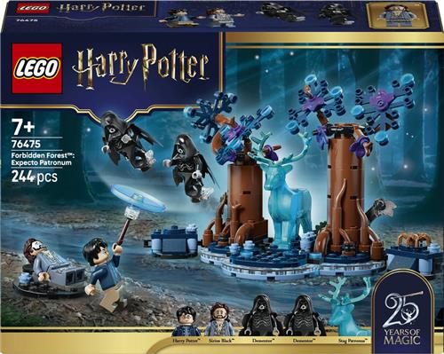LEGOÂ® Harry Potter en de Gevangene van Azkaban Verboden Bos: Expecto Patronum - Bouw- en Speelset voor Kinderen - Harry Potter Cadeau voor Jongens, Meisjes en Fans Vanaf 7 Jaar - 76475