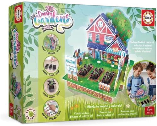 Dream Gardens 2 in 1 3D moestuin voor kinderen